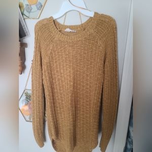 Kohls gold sweater